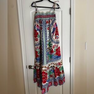 FARM Rio Floral Multi-Color Maxi Dress